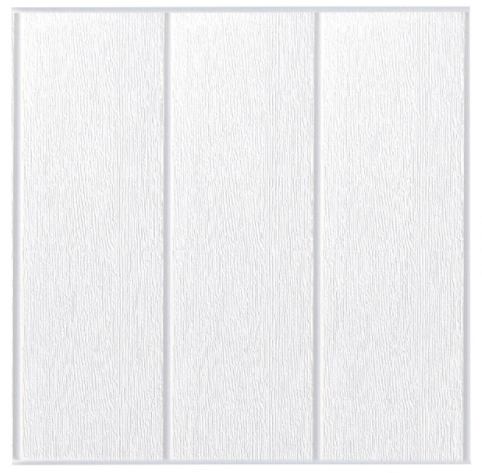 coloribbon peel and stick 3d white square wallpaper