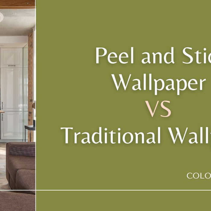 Peel and Stick Wallpaper VS Traditional Wallpaper: Which to Choose