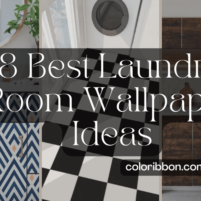 8 Best Laundry Room Wallpaper Ideas | Coloribbon
