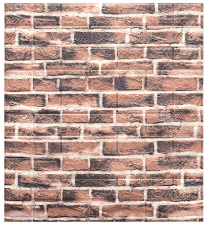 3D three-dimensional cultural brick wallpaper - Coloribbon