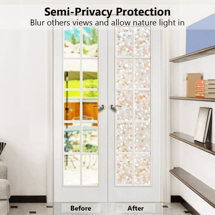 peel and stick window covering provides a TOP Level of Privacy