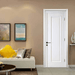Creative Eco-Friendly 3D White Painted Wooden Door Panel Stickers