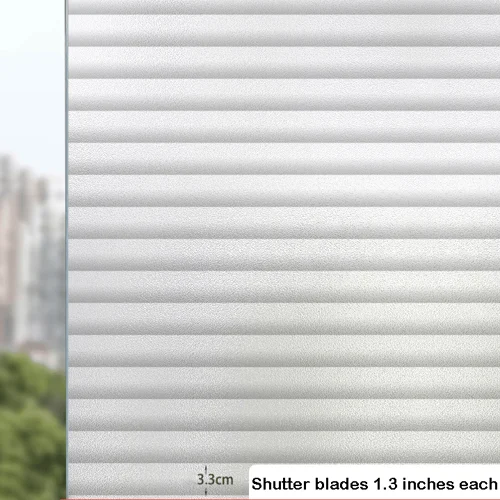 coloribbon peel and stick imitation blings one-way perspective glass windows film