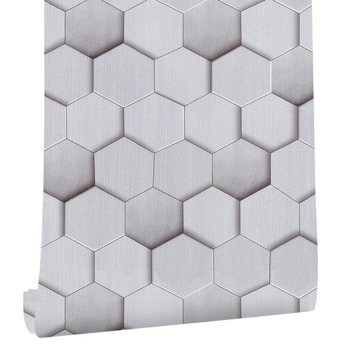 coloribbon 3d pvc peel and stick modern geometric brick pattern wallpaper
