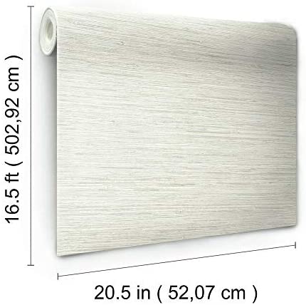 coloribbon beige and grey grasscloth peel and stick wall panel