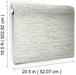 coloribbon light grey grasscloth peel and stick wall panel