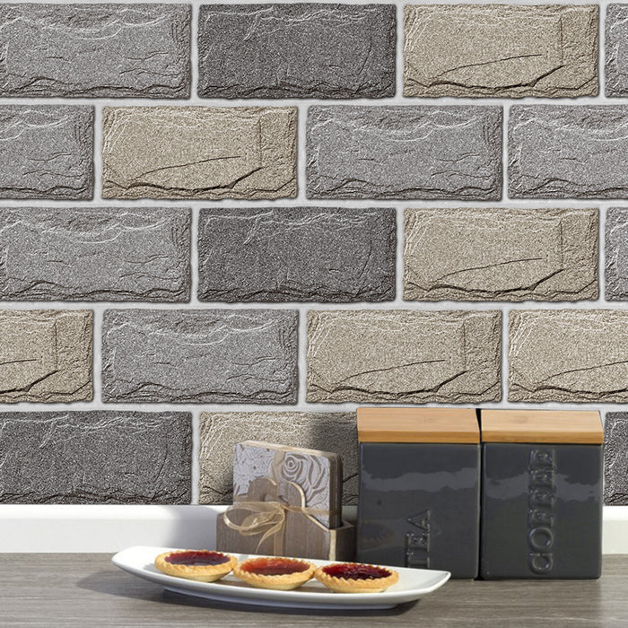 Brick Pattern Decorative Wall Sticker